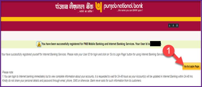 PNB Net Banking Registration Guide PNB Net Banking Registration Guide