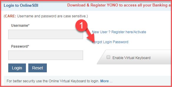 SBI Internet Banking Password /Profile Password और User Name Retrieve करने के तरीके. 2 SBI Internet Banking Password /Profile Password और User Name Retrieve करने के तरीके. 1