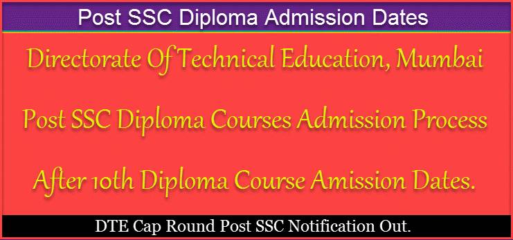First Year Post SSC Diploma Technical Courses in Engineering And Technology Admissions 2023-2024 Dates And Registration Process. 1 Post SSC Diploma Admission Registration Process And Dates