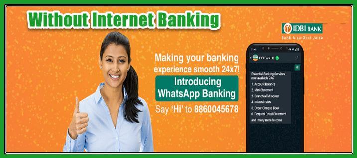 IDBI Whatsapp Banking Launched | इस तरह होंगे सभी बैंक के काम व्हाट्सअप पर. 2 How to use IDBI Whatsapp Banking Services