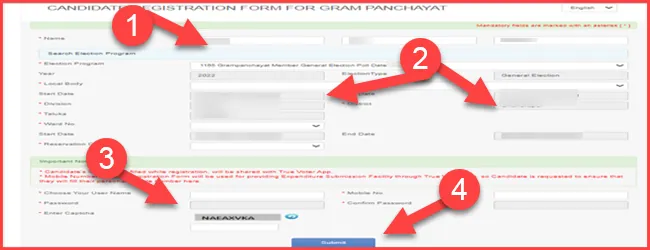Maharashtra Gram Panchayat Election, Municipal Council, ZP & Panchayat Samiti Nomination Form Process. 4 Gram panchayat election register nomination